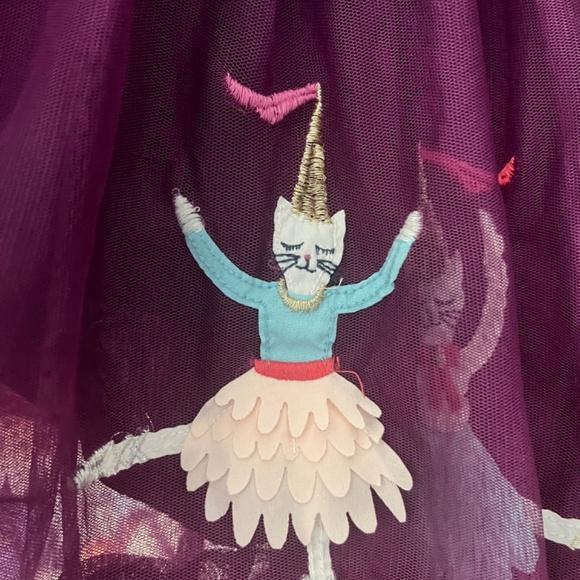 Mini Boden Kitty Ballerina Dress 3/4 - Picture 2 of 4